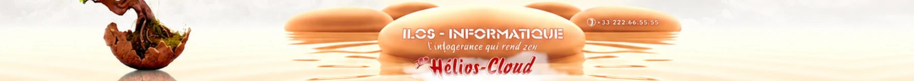 Bandeau d’Ilos Informatique et de son service Hélios-Cloud