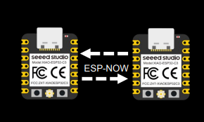 Communication ESP-NOW entre les deux cartes XIAO ESP32-C3 de la centrale inertielle